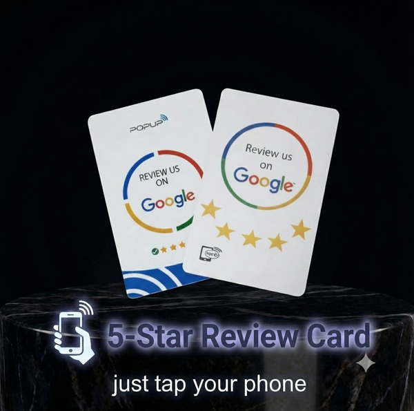 5 ⭐️ Google Review Card Packs